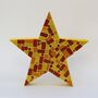 Handmade Star Mosaic Ornament, thumbnail 1 of 9