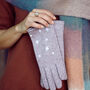 Embroidered Stars Ladies Gloves, thumbnail 1 of 12