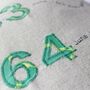 55th Emerald Green Anniversary Gifts Cushion, thumbnail 2 of 7