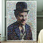 Charlie Chaplin Portrait Made Up Of Traditional British Icons, thumbnail 4 of 5