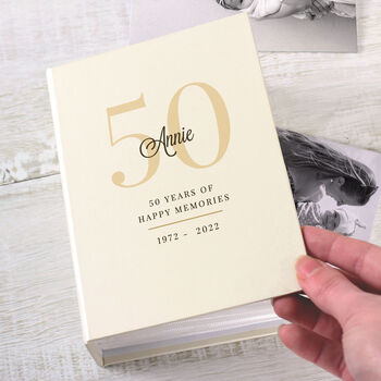 Personalised 80th Birthday Photo Album, 3 of 3