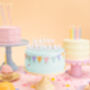 Twisted Pastel Cake Candles X Six, thumbnail 4 of 4