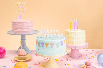 Twisted Pastel Cake Candles X Six, 4 of 4