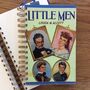 'Little Men' Upcycled Notebook, thumbnail 1 of 4