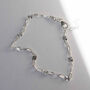 Sterling Silver Shimmer Bracelet, thumbnail 3 of 8