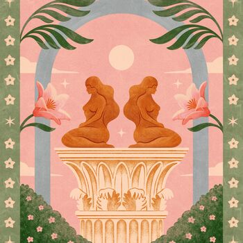 Let Your Soul Shine, Bohemian Mindfulness Poster Botanical Art Print, 3 of 3