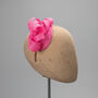 Pink Looped Fascinator Headpiece 'Joelle', thumbnail 5 of 9