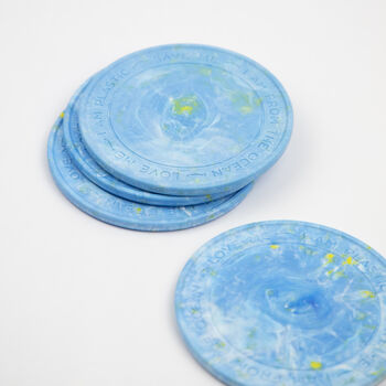 Ocean Plastic Coasters | Round, 2 of 6