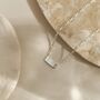 Darcy Pearl Pendant Sterling Silver Necklace, thumbnail 3 of 7