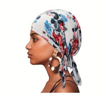 Chemo Headwear Pre Tied Headscarf Soft Florals, 2 of 8