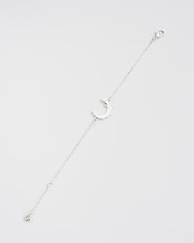 Silver Nightshade Moon Bracelet, 5 of 9