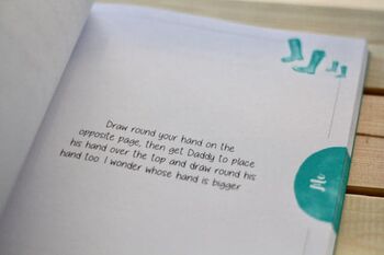 Father's Day Daddy And Me Activity Book Gift Set, 8 of 8