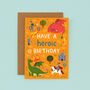 Any Age Heroes And Dragons Birthday Card, Boys Age Birthday Card, Kids, thumbnail 2 of 8