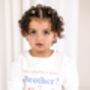 Gender Reveal 'Am I Having A Baby Brother Or Sister?' Sweatshirt, thumbnail 1 of 4