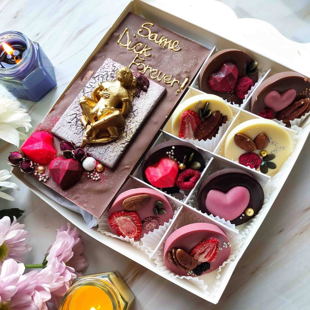Sexy Chocolate, Kamasutra Erotic Gift, Couple In Love, 1 of 10