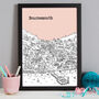 Personalised Bournemouth Print, thumbnail 8 of 10