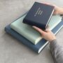 Personalised Hardback Recycled Leather Photo Album, thumbnail 2 of 7