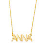 Personalised Capital Name Necklace, thumbnail 2 of 3