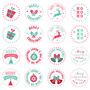 Christmas Stickers, thumbnail 2 of 2