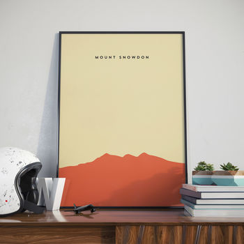 Mount Snowdon, Print. Poster, 2 of 2