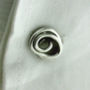 Sterling Silver Coil Cufflinks, thumbnail 1 of 6