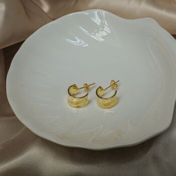 Milos Earrings Gold Plated, 4 of 6