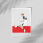 Tom Watson Commentary Sunderland Play Off Final Wembley Print, thumbnail 2 of 4