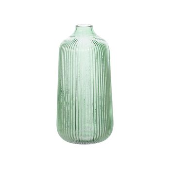 Tall Fluted Glass Vase, 10 of 10