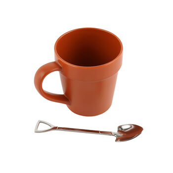 The Potting Shed Gardening Mug And Spoon Set | Tableware | Homeware | Home Decor, 2 of 5