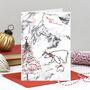 'Snowy Wildwood' Mixed Pack Of Eight Christmas Cards, thumbnail 4 of 9