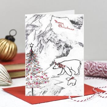 'Snowy Wildwood' Mixed Pack Of Eight Christmas Cards, 4 of 9