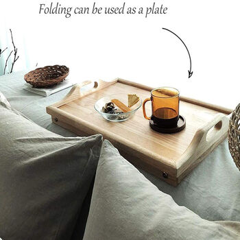 Portable Breakfast In Bed Tray With Folding Legs, 4 of 4
