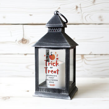 Personalised Trick Or Treat Lantern, 2 of 5