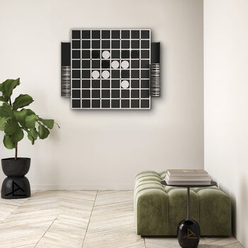 Reversi Luxury Metal Wall Game Wall Hanging, 9 of 11