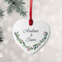 Personalised Couple's Christmas Decoration, thumbnail 2 of 11