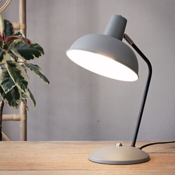 Warm Grey Desk Lamp, 3 of 4