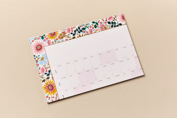 2025 Bright Flower Large Landscape Wall Planner, 4 of 4