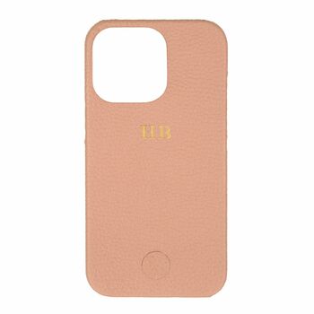 Personalised Leather Case For iPhone 13 iPhone 13 Pro, 5 of 7