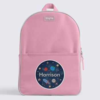 Personalised Space Design Kids Everyday Backpack, 7 of 8