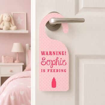Personalised Baby Door Hanger, 6 of 12