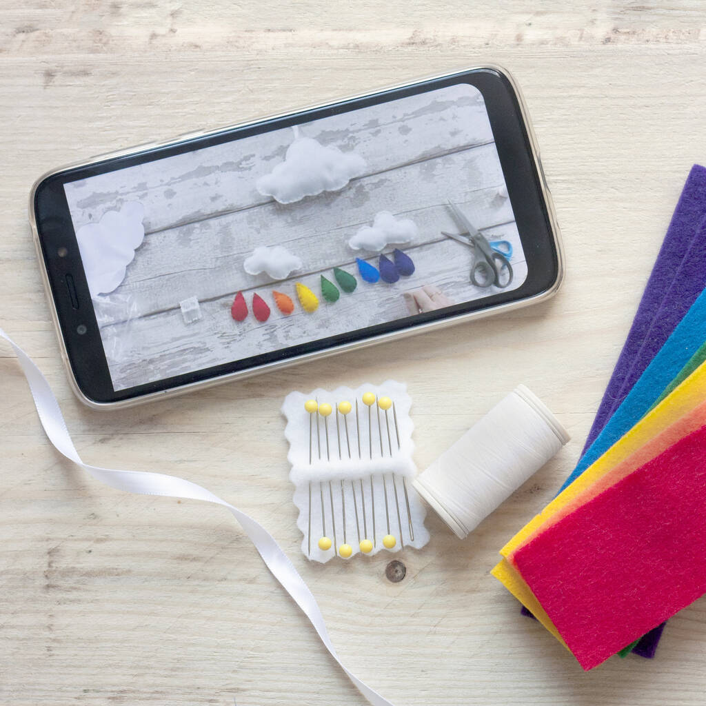 Weather Baby Mobile Kit By The Crafty Hen