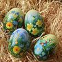 Hand Painted Easter Egg Meadow, thumbnail 3 of 4