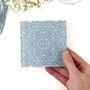 Blue Turkish Flower Worktop Protector Cutting Board, thumbnail 8 of 12