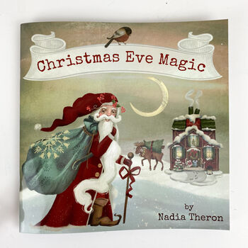 Personalised Christmas Eve Draw Along Story Book, 2 of 10