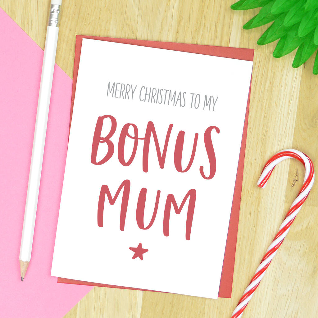 Bonus Mum Christmas Card, 1 of 3