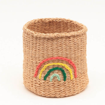 Embroidered Motif Baskets, 7 of 12