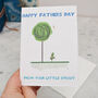 Fathers Day Little Sprout Plantable Seed Card, thumbnail 4 of 4