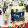 Peace On Earth Candle Tin, thumbnail 1 of 2