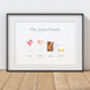 Personalised Family Drinks Print, thumbnail 6 of 9