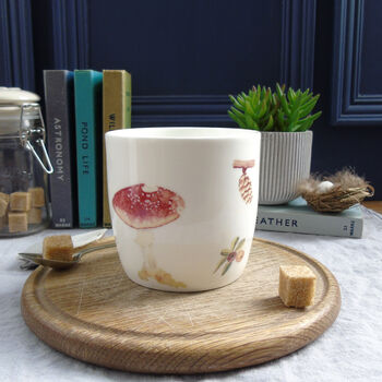 Tawny Owl Bone China Mug, 3 of 12